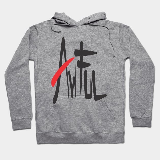 Awful Abstract Collection Best Design Hoodie by Bersama Star